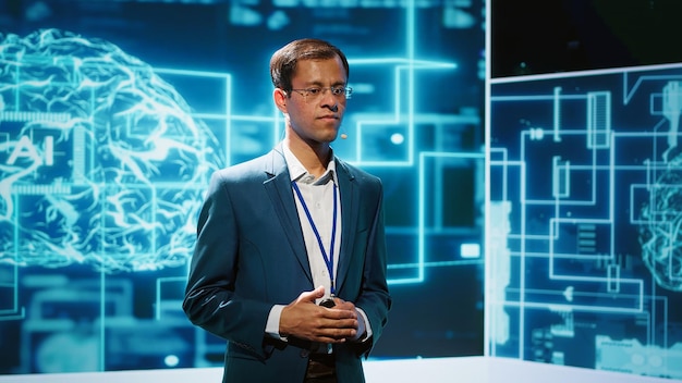 AI technology platform interface showcasing artificial intelligence solutions in Thailand