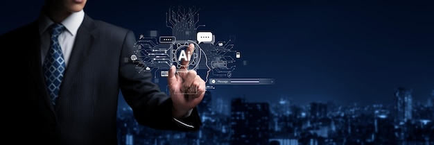 Advanced AI system architecture demonstrating intelligent computing capabilities