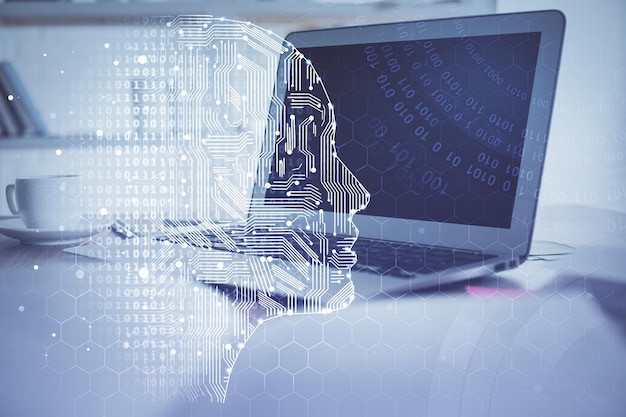 AI technology team collaboration workspace in Thailand with professionals working together